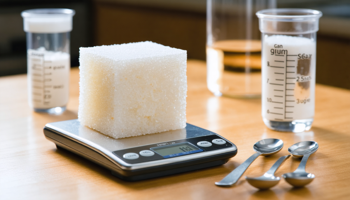 découvrez le poids standard d'un carreau de sucre et apprenez à convertir précisément sa mesure en grammes pour des recettes toujours réussies.
