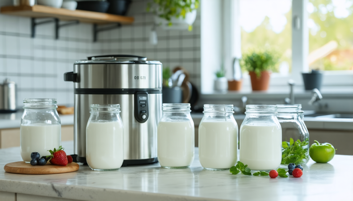 découvrez notre guide ultra-rapide pour préparer facilement vos yaourts maison avec une yaourtière. recettes simples et astuces pour des yaourts délicieux à la maison.