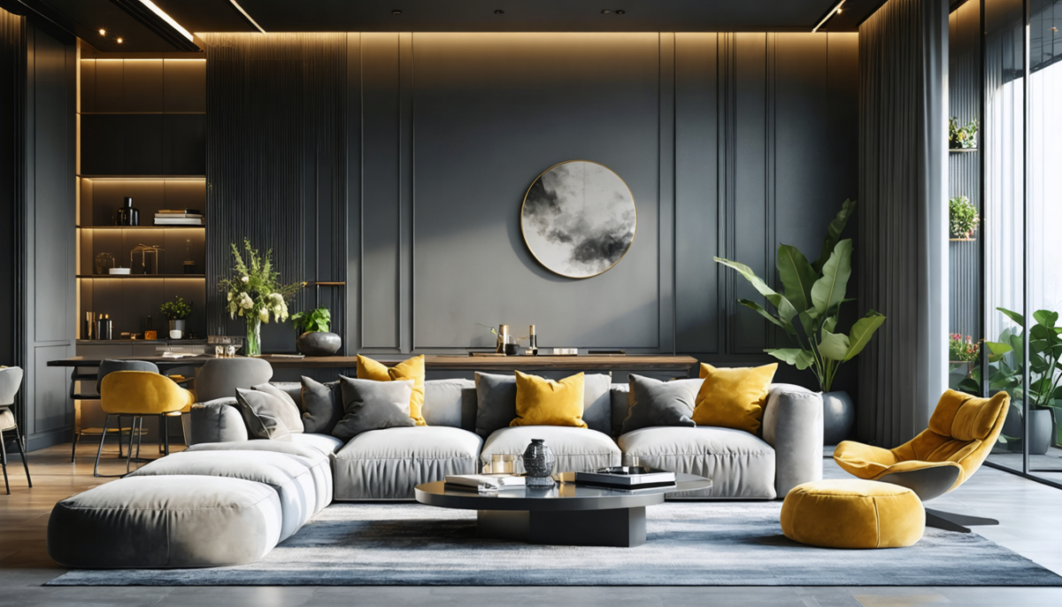 découvrez comment utiliser le gris anthracite dans votre décoration avec nos idées d'accords colorés et astuces déco incontournables pour un intérieur moderne et élégant.