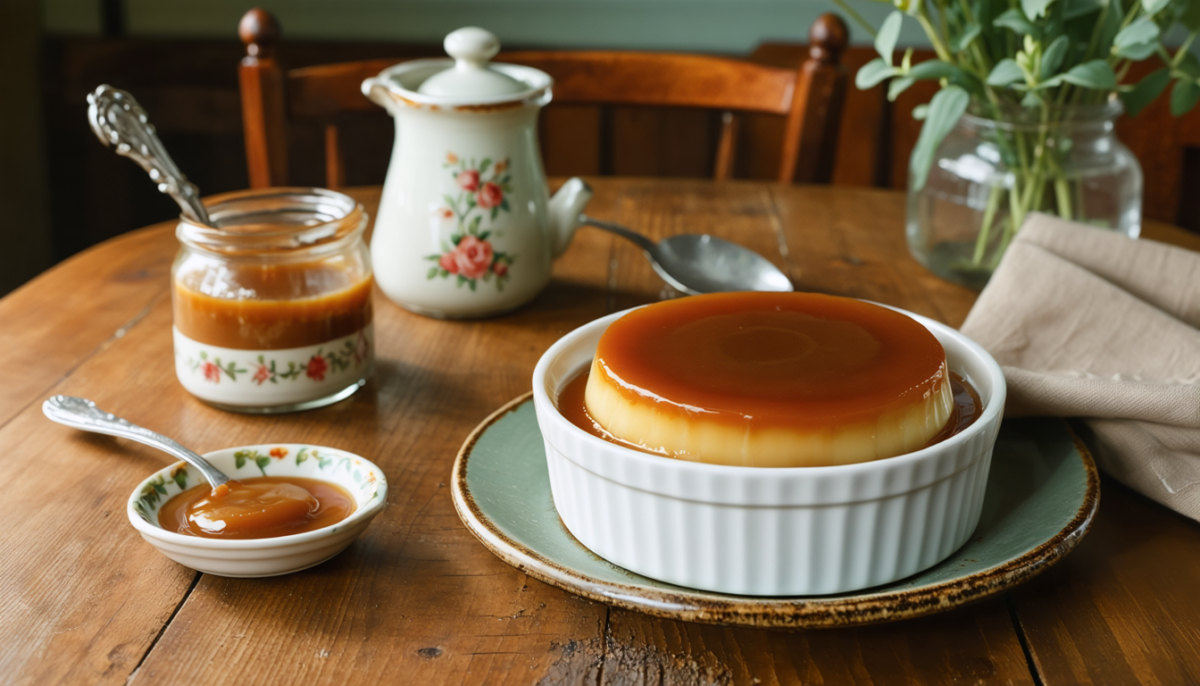 découvrez la recette traditionnelle de la crème caramel façon grand-mère, un dessert d'antan savoureux à redécouvrir pour des moments gourmands en famille.