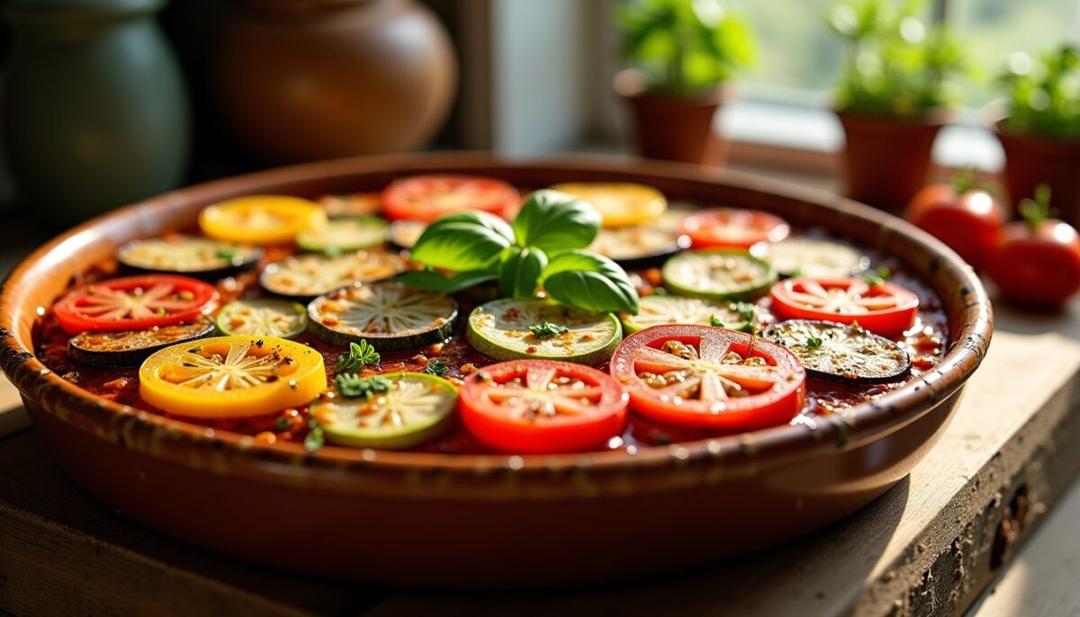 Tian de légumes à l’italienne : recette express et pleine de saveurs