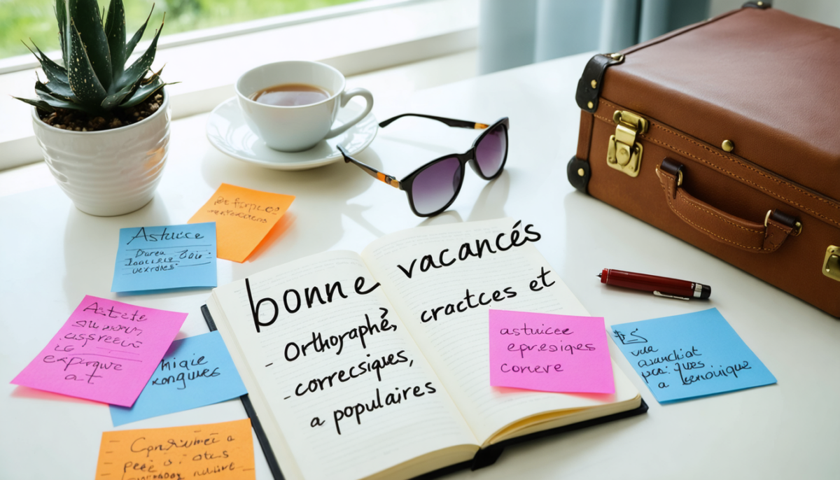 découvrez comment écrire correctement 'bonne vacances', apprenez des astuces pratiques et explorez des expressions populaires pour souhaiter de bonnes vacances en français.