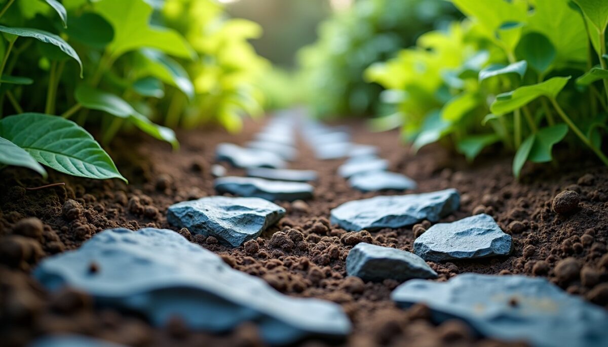 Inconvénients du paillage en ardoise : effets sur le sol et exigences d'entretien